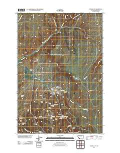 Virginia City Montana Historical topographic map, 1:24000 scale, 7.5 X 7.5 Minute, Year 2011
