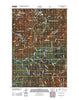 Virginia Peak Montana Historical topographic map, 1:24000 scale, 7.5 X 7.5 Minute, Year 2011