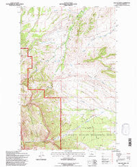 Volcano Reef Montana Historical topographic map, 1:24000 scale, 7.5 X 7.5 Minute, Year 1995