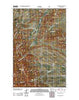 Volcano Reef Montana Historical topographic map, 1:24000 scale, 7.5 X 7.5 Minute, Year 2011