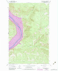 Volcour Gulch Montana Historical topographic map, 1:24000 scale, 7.5 X 7.5 Minute, Year 1983