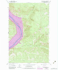Volcour Gulch Montana Historical topographic map, 1:24000 scale, 7.5 X 7.5 Minute, Year 1983