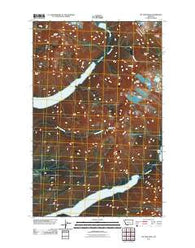 Vulture Peak Montana Historical topographic map, 1:24000 scale, 7.5 X 7.5 Minute, Year 2011