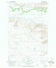Wagner Montana Historical topographic map, 1:24000 scale, 7.5 X 7.5 Minute, Year 1965