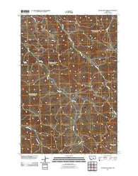 Wagon Box Spring Montana Historical topographic map, 1:24000 scale, 7.5 X 7.5 Minute, Year 2011