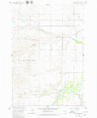 Walker Hill Montana Historical topographic map, 1:24000 scale, 7.5 X 7.5 Minute, Year 1960
