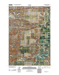 Walker Hill Montana Historical topographic map, 1:24000 scale, 7.5 X 7.5 Minute, Year 2011