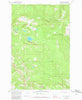 Wapiti Lake Montana Historical topographic map, 1:24000 scale, 7.5 X 7.5 Minute, Year 1965