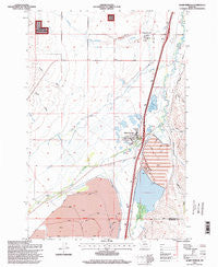 Warm Springs Montana Historical topographic map, 1:24000 scale, 7.5 X 7.5 Minute, Year 1996