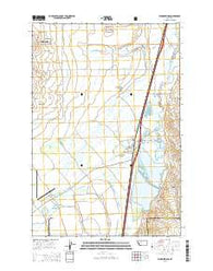 Warm Springs Montana Current topographic map, 1:24000 scale, 7.5 X 7.5 Minute, Year 2014