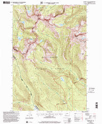 Warren Peak Montana Historical topographic map, 1:24000 scale, 7.5 X 7.5 Minute, Year 1997