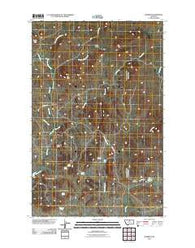 Warrick Montana Historical topographic map, 1:24000 scale, 7.5 X 7.5 Minute, Year 2011