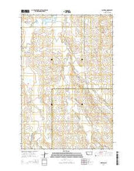 Watkins Montana Current topographic map, 1:24000 scale, 7.5 X 7.5 Minute, Year 2014