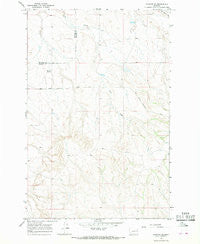 Watkins SE Montana Historical topographic map, 1:24000 scale, 7.5 X 7.5 Minute, Year 1965