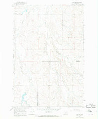 Watkins Montana Historical topographic map, 1:24000 scale, 7.5 X 7.5 Minute, Year 1965