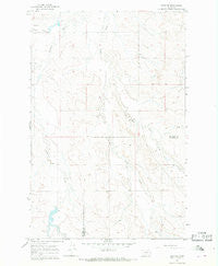 Watkins Montana Historical topographic map, 1:24000 scale, 7.5 X 7.5 Minute, Year 1965