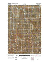 Watkins SE Montana Historical topographic map, 1:24000 scale, 7.5 X 7.5 Minute, Year 2011