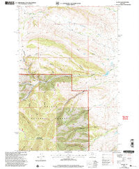 Watson Montana Historical topographic map, 1:24000 scale, 7.5 X 7.5 Minute, Year 2001