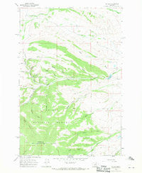 Watson Montana Historical topographic map, 1:24000 scale, 7.5 X 7.5 Minute, Year 1966
