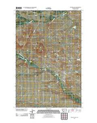 Watson Flats Montana Historical topographic map, 1:24000 scale, 7.5 X 7.5 Minute, Year 2011
