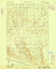 Wayne Creek Montana Historical topographic map, 1:62500 scale, 15 X 15 Minute, Year 1905
