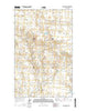 Wayne Creek NW Montana Current topographic map, 1:24000 scale, 7.5 X 7.5 Minute, Year 2014
