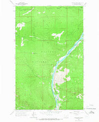 Webb Mountain Montana Historical topographic map, 1:24000 scale, 7.5 X 7.5 Minute, Year 1963