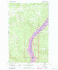 Webb Mountain Montana Historical topographic map, 1:24000 scale, 7.5 X 7.5 Minute, Year 1963