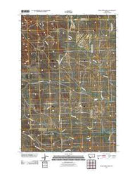 Weed Creek West Montana Historical topographic map, 1:24000 scale, 7.5 X 7.5 Minute, Year 2011