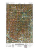 Weeksville Montana Historical topographic map, 1:24000 scale, 7.5 X 7.5 Minute, Year 2011
