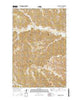 Weingart Place Montana Current topographic map, 1:24000 scale, 7.5 X 7.5 Minute, Year 2014