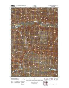Weingart Place NW Montana Historical topographic map, 1:24000 scale, 7.5 X 7.5 Minute, Year 2011