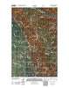 Werner Peak Montana Historical topographic map, 1:24000 scale, 7.5 X 7.5 Minute, Year 2011