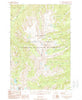 West Boulder Plateau Montana Historical topographic map, 1:24000 scale, 7.5 X 7.5 Minute, Year 1987