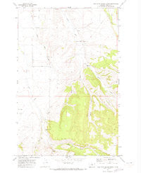 West Fork Beaver Creek Montana Historical topographic map, 1:24000 scale, 7.5 X 7.5 Minute, Year 1970