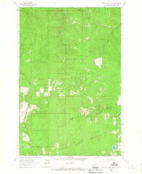 West Fork Butte Montana Historical topographic map, 1:24000 scale, 7.5 X 7.5 Minute, Year 1964