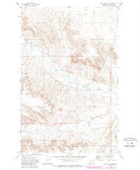 West Fork NE Montana Historical topographic map, 1:24000 scale, 7.5 X 7.5 Minute, Year 1973