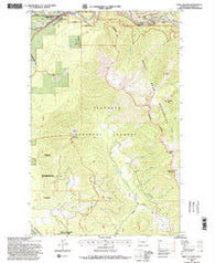 West Glacier Montana Historical topographic map, 1:24000 scale, 7.5 X 7.5 Minute, Year 1994