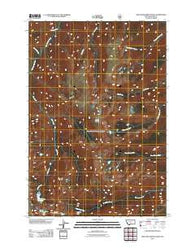 West Boulder Plateau Montana Historical topographic map, 1:24000 scale, 7.5 X 7.5 Minute, Year 2011