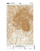 West Butte Montana Current topographic map, 1:24000 scale, 7.5 X 7.5 Minute, Year 2014