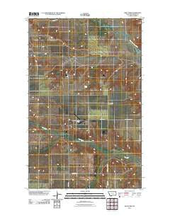 West Fork Montana Historical topographic map, 1:24000 scale, 7.5 X 7.5 Minute, Year 2011