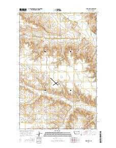 West Fork Montana Current topographic map, 1:24000 scale, 7.5 X 7.5 Minute, Year 2014