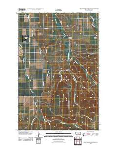 West Fork Beaver Creek Montana Historical topographic map, 1:24000 scale, 7.5 X 7.5 Minute, Year 2011