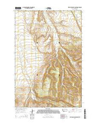 West Fork Beaver Creek Montana Current topographic map, 1:24000 scale, 7.5 X 7.5 Minute, Year 2014