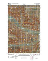 West Fork NE Montana Historical topographic map, 1:24000 scale, 7.5 X 7.5 Minute, Year 2011