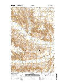 West Fork NE Montana Current topographic map, 1:24000 scale, 7.5 X 7.5 Minute, Year 2014