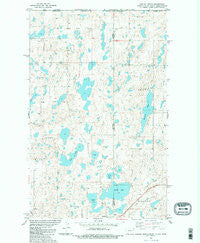 Westby North Montana Historical topographic map, 1:24000 scale, 7.5 X 7.5 Minute, Year 1983