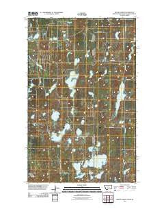 Westby North Montana Historical topographic map, 1:24000 scale, 7.5 X 7.5 Minute, Year 2011