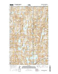 Westby North Montana Current topographic map, 1:24000 scale, 7.5 X 7.5 Minute, Year 2014