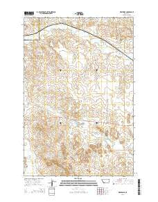 Westmore Montana Current topographic map, 1:24000 scale, 7.5 X 7.5 Minute, Year 2014